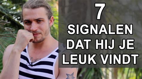 Deze 7 signalen tonen dat hij je aantrekkelijk vindt